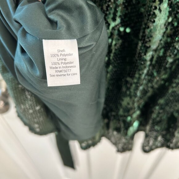 LC Sequin Wrap Mini Dress - Picture 5 of 5